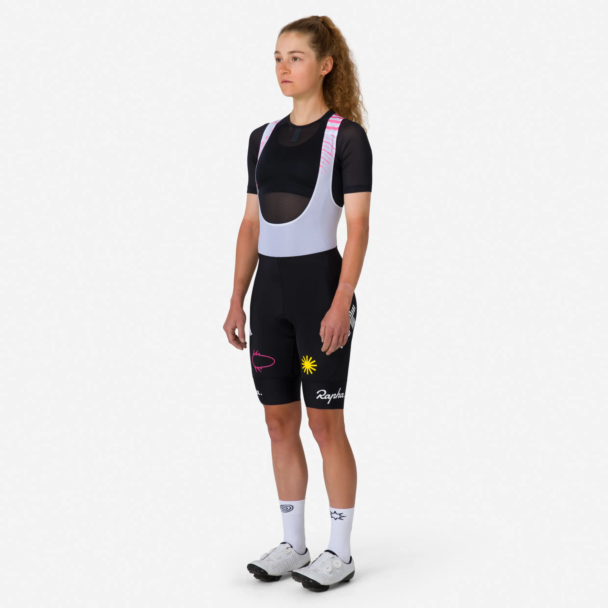 Women Rapha EF Women's Pro Team Bib Shorts - Team Issue