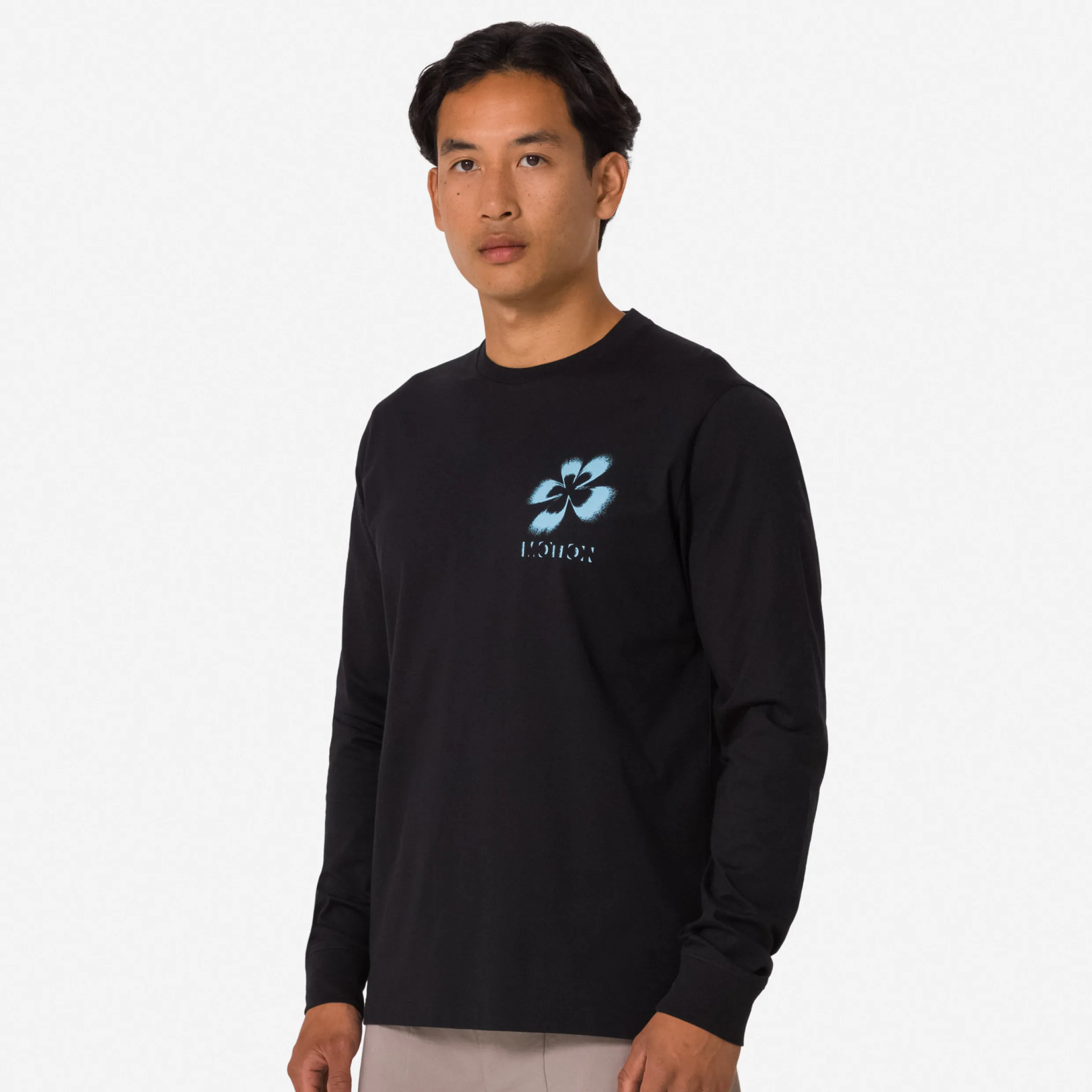 Rapha Men's Graphic Long Sleeve Cotton T-Shirt