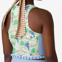 Women Rapha + Shrimps Cropped Zip Tank