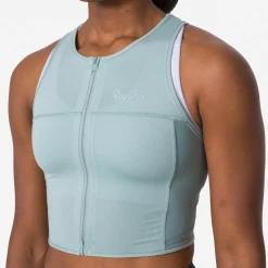 Women Rapha Women's Cropped Zip Tank