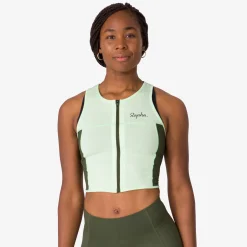 Women Rapha Women's Cropped Zip Tank