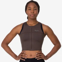 Women Rapha Women's Cropped Zip Tank