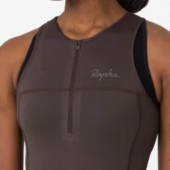 Women Rapha Women's Half Zip Tank