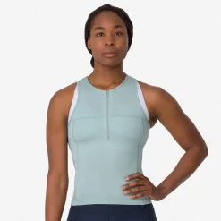 Women Rapha Women's Half Zip Tank