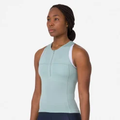 Women Rapha Women's Half Zip Tank