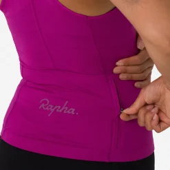 Women Rapha Women's Half Zip Tank