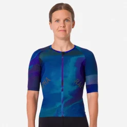 Women Rapha Women's Pro Team Aero Jersey - Oil Slick