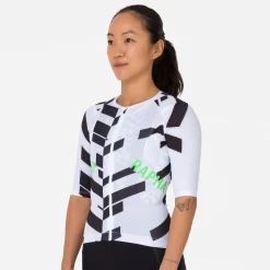 Women Rapha Women's Pro Team Aero Jersey - Data Print