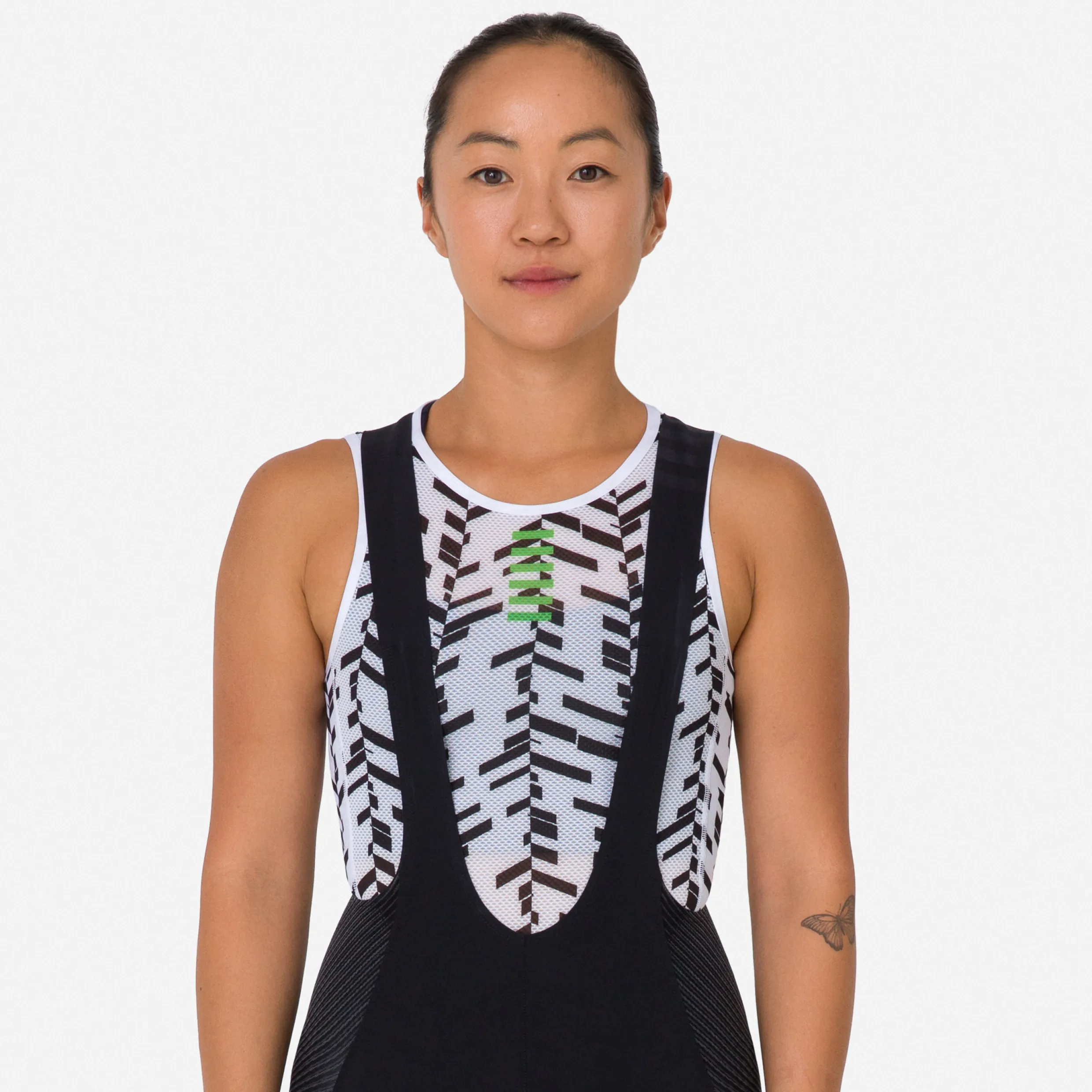 Women Rapha Women's Pro Team Sleeveless Base Layer - Data Print